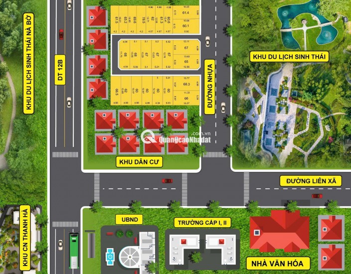 Bán đất nền siêu đẹp tại thị trấn Ba Hàng Đồi Lạc Thuỷ Hoà Bình